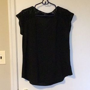 EXPRESS v neck blouse sz M